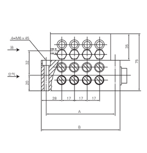 伊犁QHQ-J型油－氣分配混合器